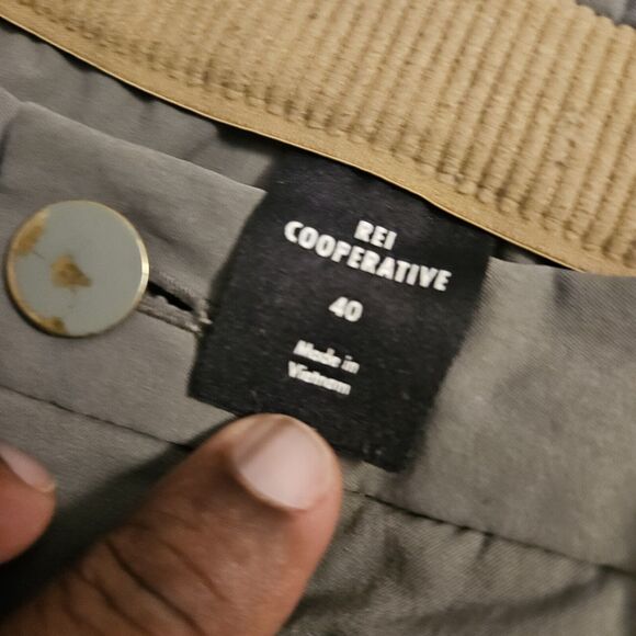 REI Coop Shorts Mens 40 Gray Hike Run Athletic Travel Gorpcore - Picture 5 of 8